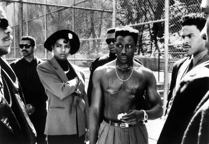 New Jack City Image of Nino Brown and Friends